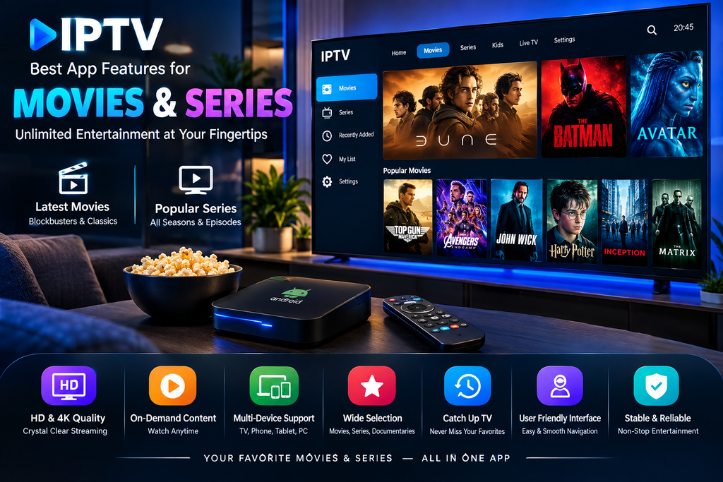 IPTV App For Android TV Box