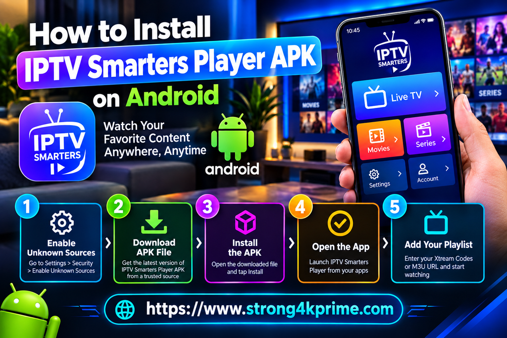 IPTV Smarters Player APK